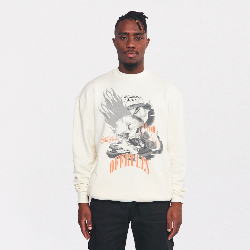 SNAKE CREWNECK