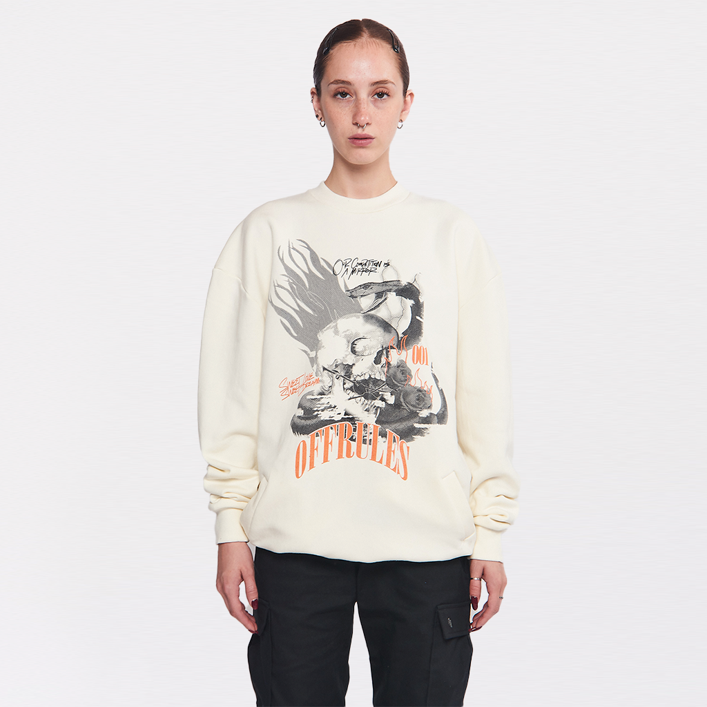 SNAKE CREWNECK